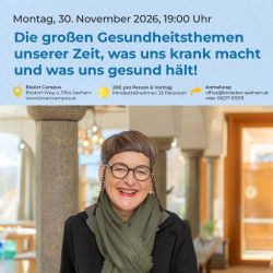 Vortrag NANA Susanne Bernegger-Flintsch 30.11.2026, 19:00Uhr
